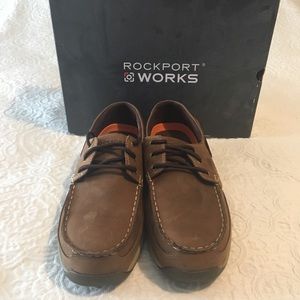 NEW Men’s Rockport Works safety toe oxfords